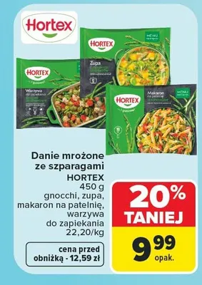 Zupa mrożona ze szparagami Hortex promocja w Carrefour Market