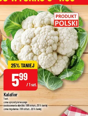 Kalafior promocja w POLOmarket