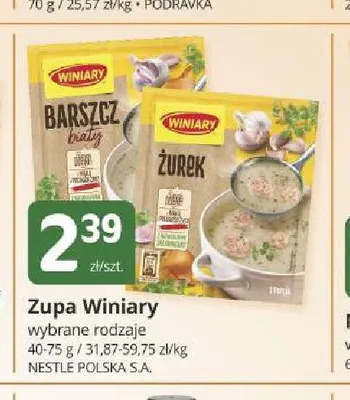 Zupa Winiary żurek promocja w Marketvita