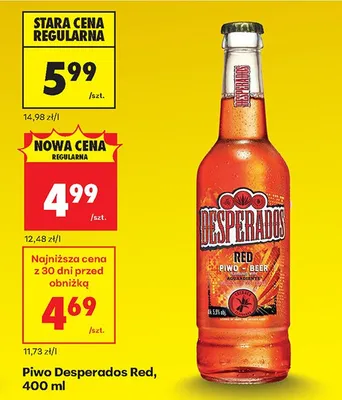 Piwo Red promocja w Biedronka