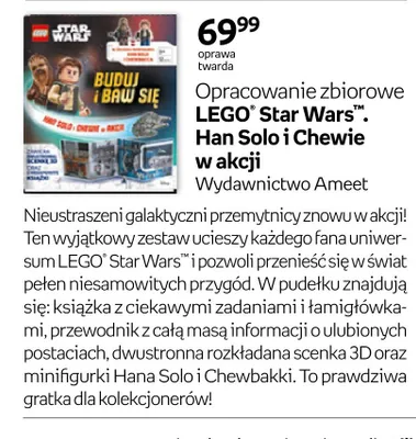 Książka LEGO Star Wars. Han Solo i Chewie w akcji promocja w Empik