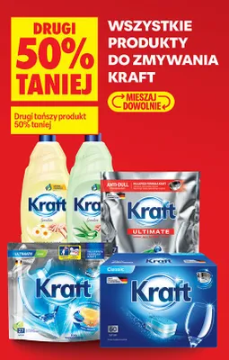 Produkty do zmywania Kraft promocja w Biedronka