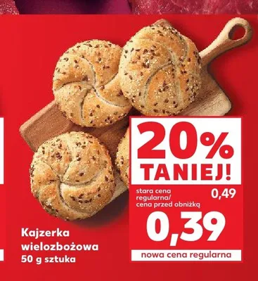 Kajzerka wielozbożowa promocja w Kaufland