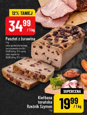 Pasztet z żurawiną promocja w POLOmarket