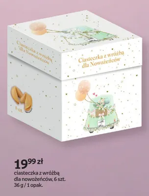 Ciasteczka z wróżbą dla nowożeńców promocja w Empik
