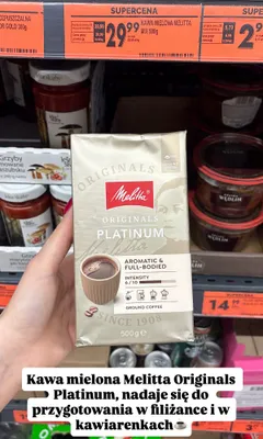 Kawa mielona Originals Platinum promocja w Biedronka