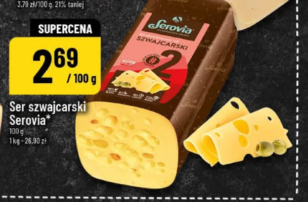Ser szwajcarski Serovia promocja w POLOmarket