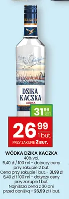 Wódka Dzika Kaczka 40% promocja w Twój Market