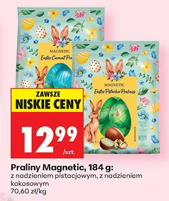 Praliny z nadzieniem pistacjowym promocja w Biedronka