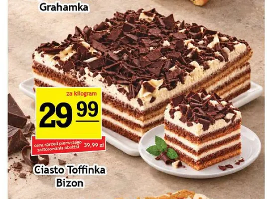 Ciasto Toffinka Bizon promocja w Gram Market