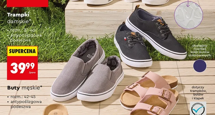 Buty męskie CLEVÉ promocja w Biedronka