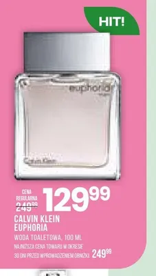 Woda toaletowa Calvin Klein Euphoria promocja w Drogerie Natura