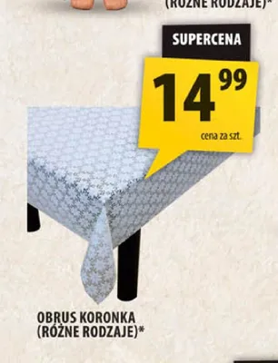 Obrus koronka promocja w Arhelan