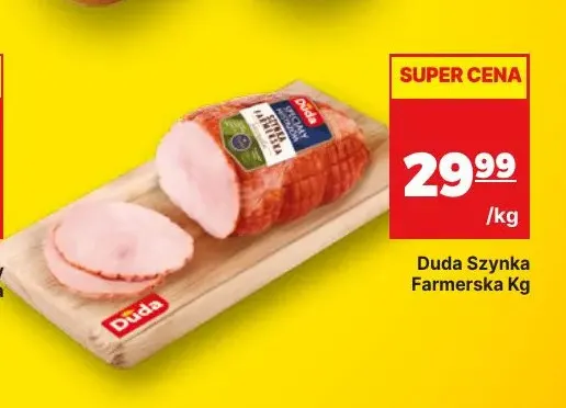 Szynka farmerska Duda promocja w API Market