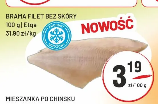 Brama filet bez skóry Etqa promocja w Sedal