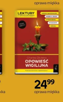 Książka Opowieść wigilijna Wydawnictwo GREG promocja w Empik