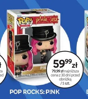 Figurka Funko Pop! Pop Rocks: P!nk promocja w Dzień Dziecka