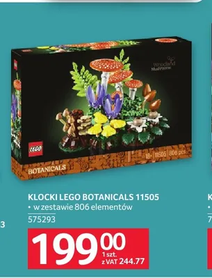 Klocki LEGO Botanicals 11505 promocja w Selgros