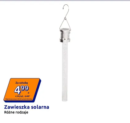 Zawieszka solarna promocja w Action