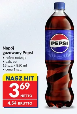 Napój gazowany Pepsi promocja w Makro