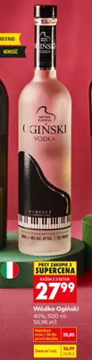 Wódka Ogiński promocja w Biedronka