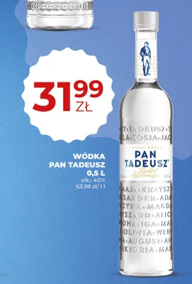 Wódka Pan Tadeusz promocja w Duży Ben