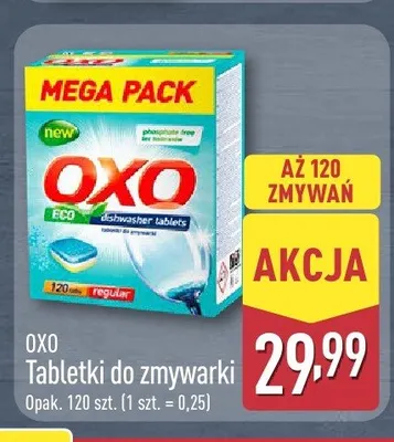 Tabletki do zmywarki OXO promocja w Aldi