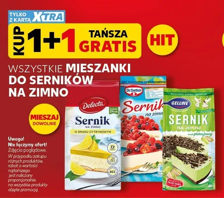 Sernik na zimno Dr. Oetker promocja w Kaufland