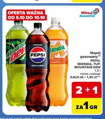 Napój gazowany Mirinda promocja w Carrefour Express