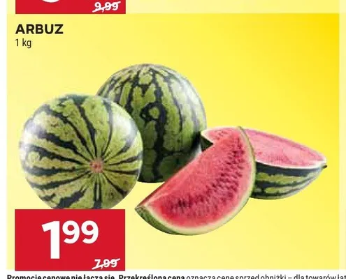 Arbuz promocja w Stokrotka
