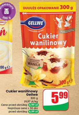 Cukier wanilinowy promocja w Dino