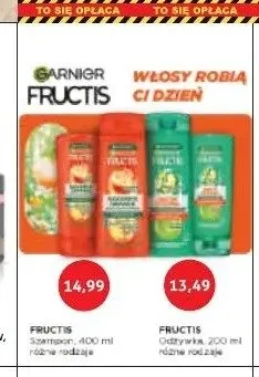 Odżywka do włosów Garnier Fructis promocja w Blue Stop