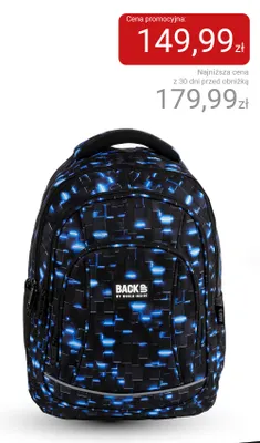 Plecak czterokomorowy BackUp promocja w Smyk