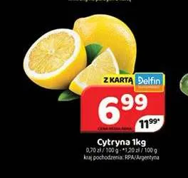 Cytryna promocja w Delfin