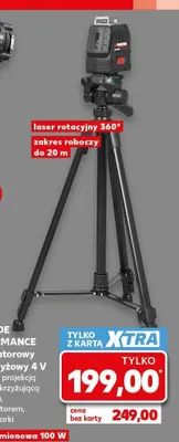 Akumulatorowy laser krzyżowy Parkside Performance promocja w Kaufland