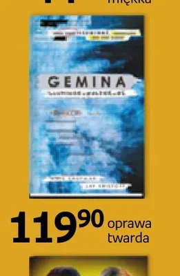 Książka Gemina oprawa twarda promocja w Empik