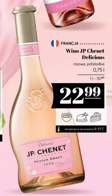 Wino JP Chenet Delicious różowe półsłodkie promocja w POLOmarket