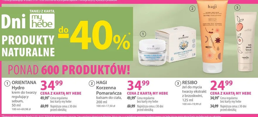 Balsam HAGI Korzenna Pomarańcza promocja w Hebe