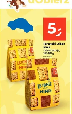 Herbatniki Leibniz Minis promocja w Dealz