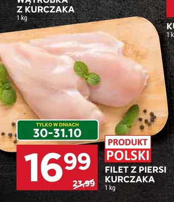 Filet z piersi kurczaka promocja w Stokrotka