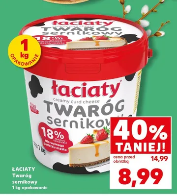 Twaróg sernikowy promocja w Kaufland