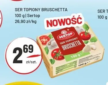 Ser topiony Bruschetta Sertop promocja w Sedal