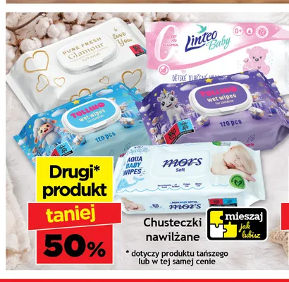 Chusteczki nawilżane promocja w Gram Market