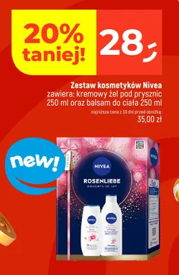 Zestaw kosmetyków Nivea Rosenliebe promocja w Dealz
