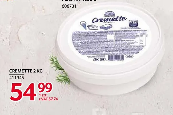 Ser Cremette Hochland promocja w Selgros