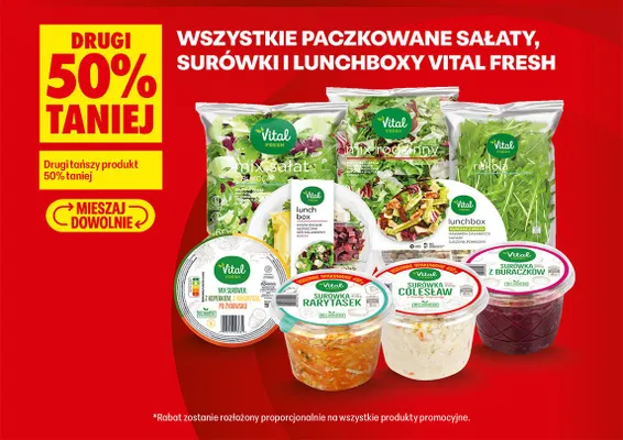 Lunchbox kurczak z pesto Vital Fresh promocja w Biedronka