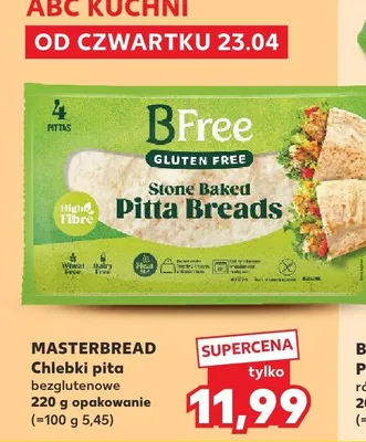 Chlebki pita bezglutenowe promocja w Kaufland