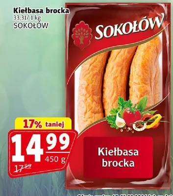 Kiełbasa brocka promocja w Prim Market