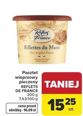 Pasztet wieprzowy pieczony promocja w Carrefour Market