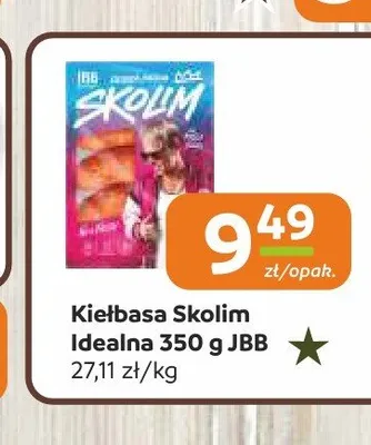 Kiełbasa Skolim Idealna JBB promocja w Społem Częstochowa